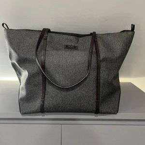 Tumi Villa “Q” the Quintessential tote - gray and brown